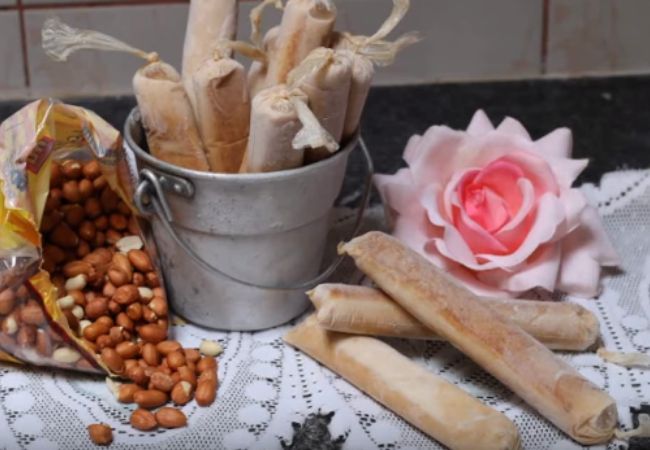 sacolé gourmet de amendoim