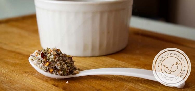 receita com orégano e salsa