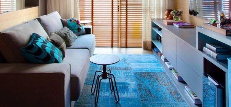 decorar sala azul