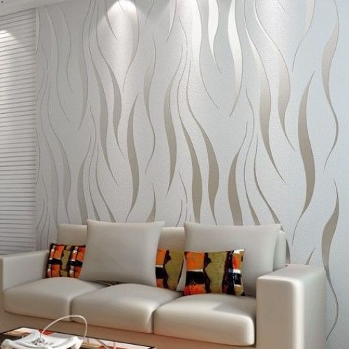 sala papel de parede refinado