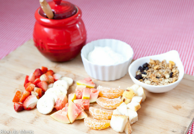 receita de salada de fruta low carb