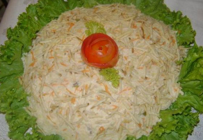 salada de maionese