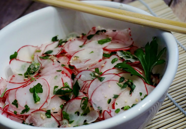 receita de salada de nabo com rabanete