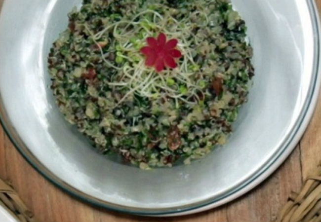 salada de tabule com quinoa