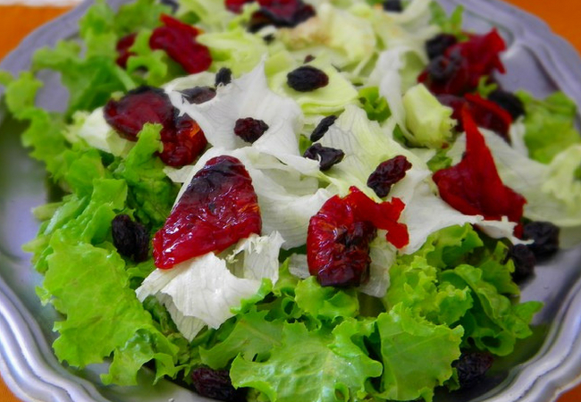 receita de salada de tomate seco