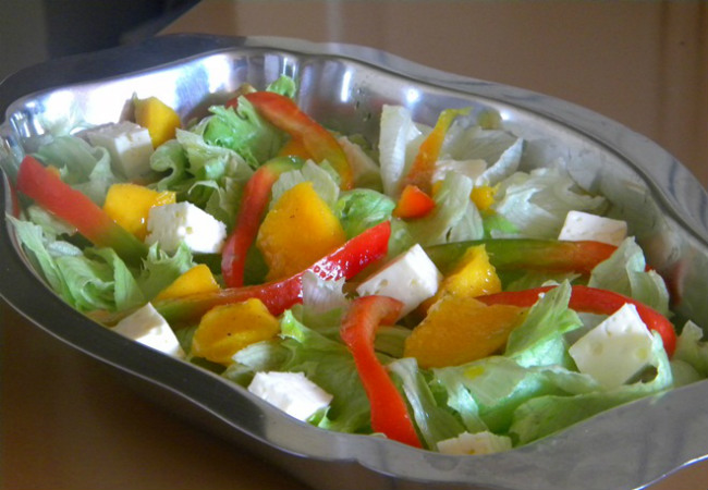 saladas simples 