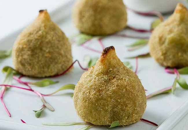 como fazer salgadinhos de festa coxinha fit