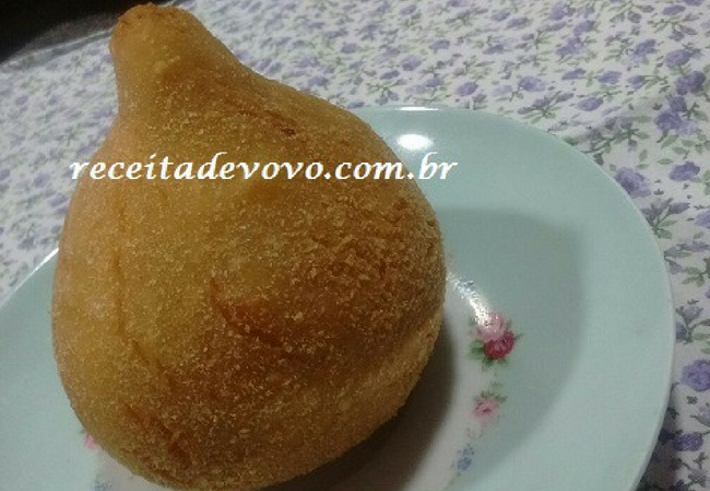 como fazer salgadinhos de festa coxinha tradicional