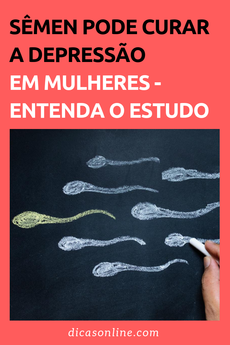 Sêmen pode curar a depressão em mulheres