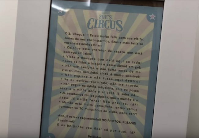 sinais de não toque o bebê sabrina sato