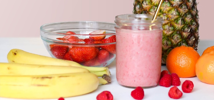 smoothie café da manhã light