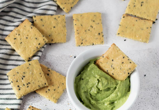 snack saudável bolachas salgadas