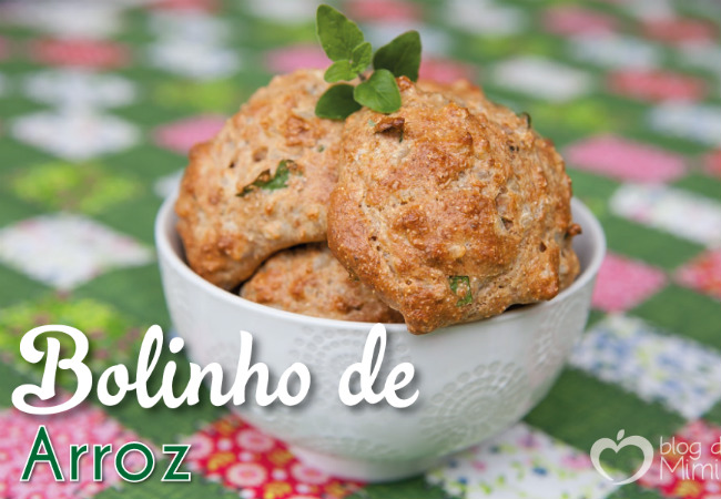 snack saudável bolinho de arroz