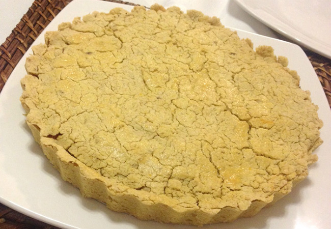 snack saudável tortinha de carne com palmito