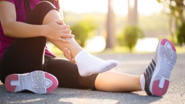 sobre entorse de tornozelo