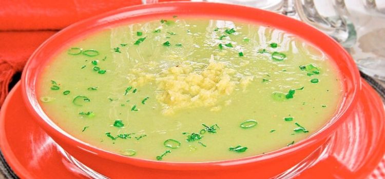 receita de sopa de batata-doce com gengibre