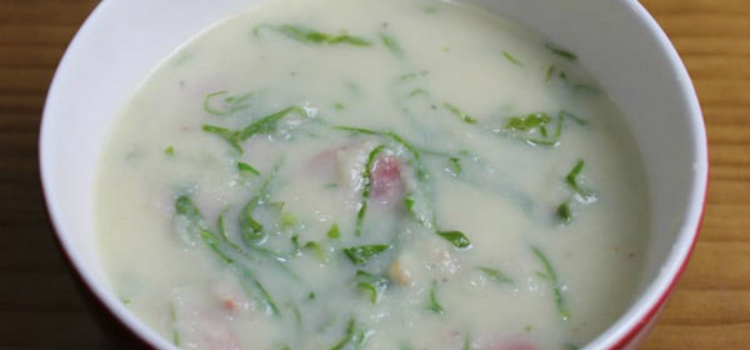 sopa de couve-flor caldo verde