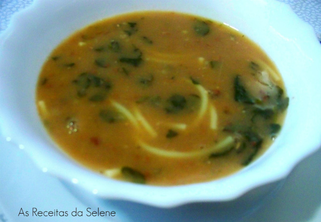 sopa de feijão