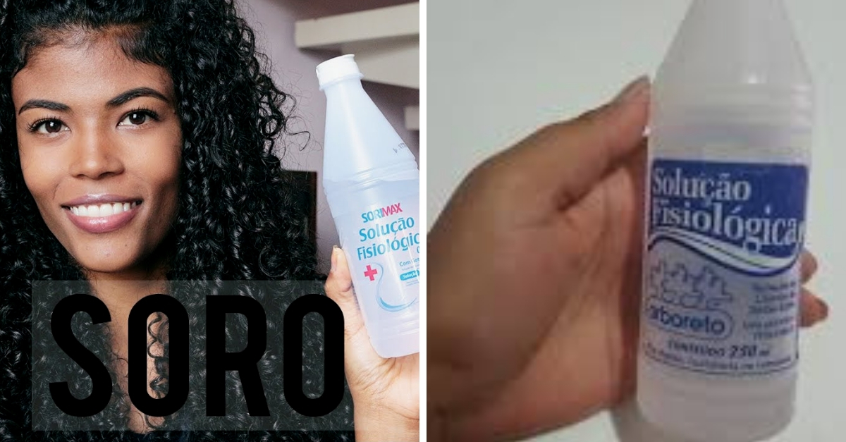 Hidratação com soro fisiológico no cabelo: 5 formas de usar