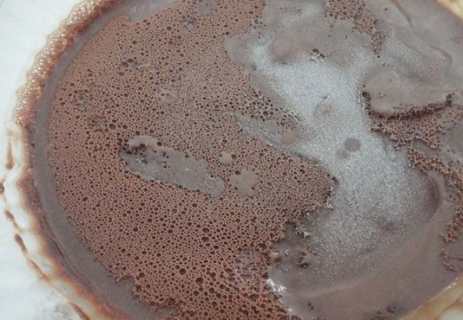 receita de sorvete de chocolate simples