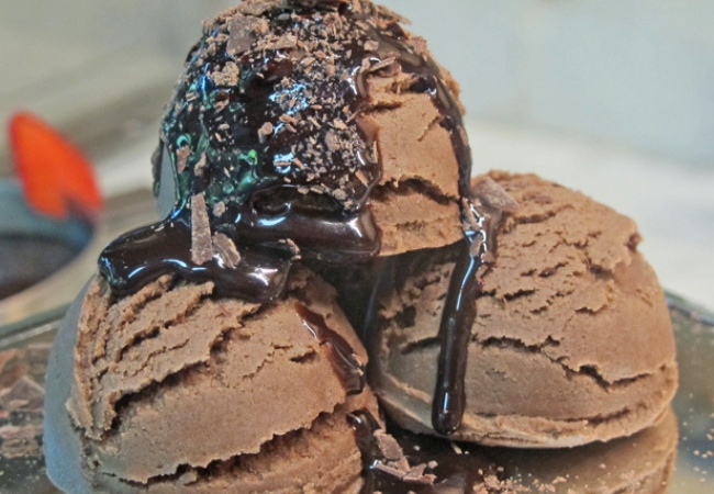receita sorvete de gelatina chocolate