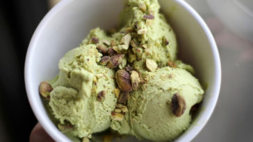 sorvete de pistache receitas