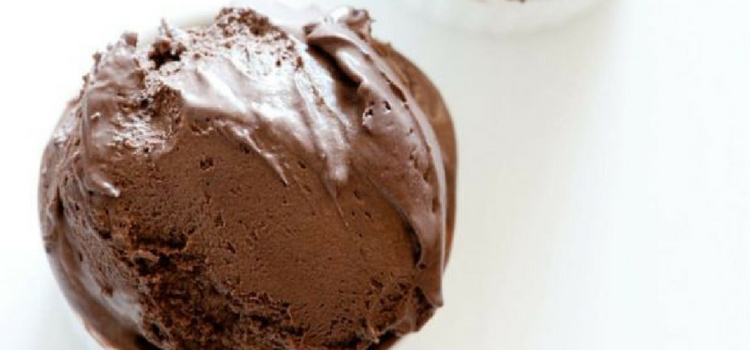 receita de sorvete saudável de chocolate