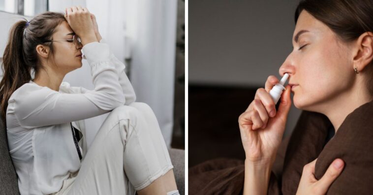 spray nasal para tratar depressão