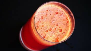 suco de cenoura com gengibre