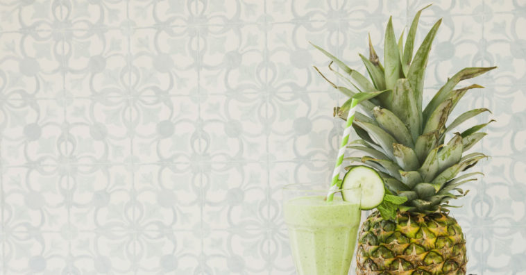 suco de abacaxi com pepino