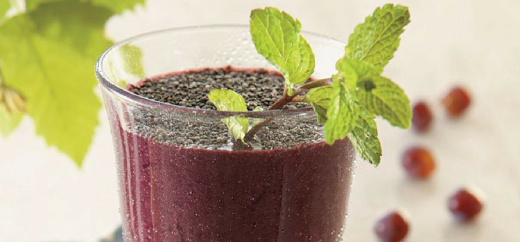 receita de suco de açaí com laranja