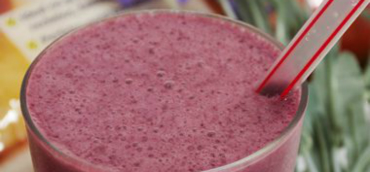 suco de açaí com maracujá