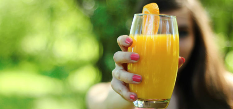 suco de cenoura com laranja