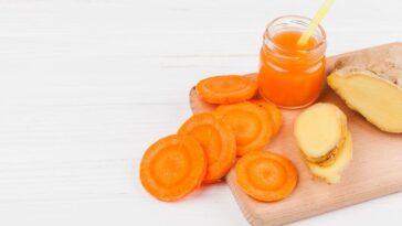 suco de cenoura gengibre e cúrcuma para imunidade