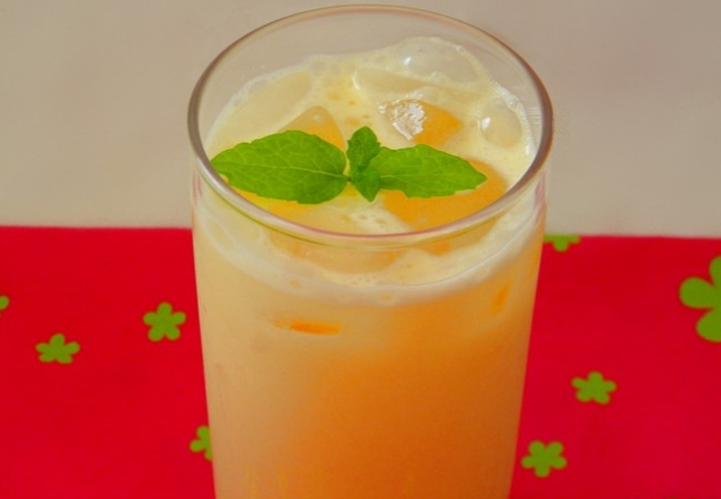 receita suco de maracujá com leite creme