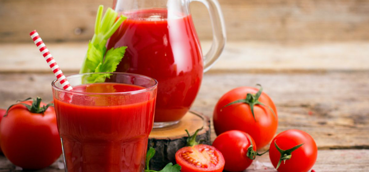 suco de tomate