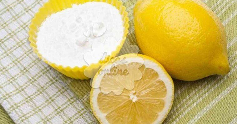 Bicarbonato com suco de limão