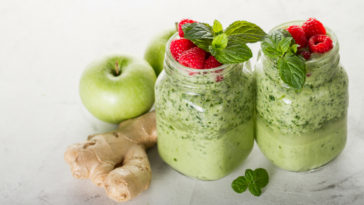 suco detox com gengibre