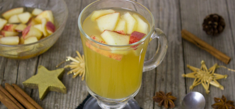 sucos naturais maçã