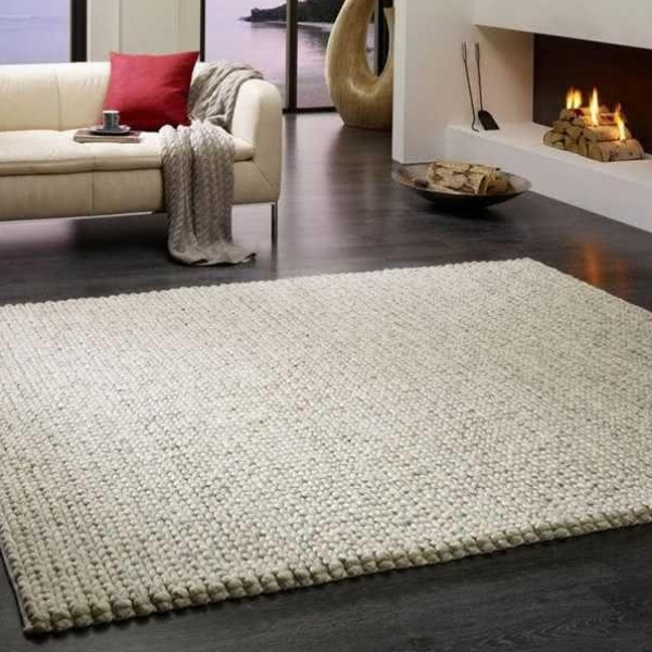 modelo tapete de crochê sala quadrado