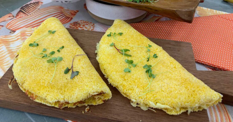 tapioca com farinha de milho