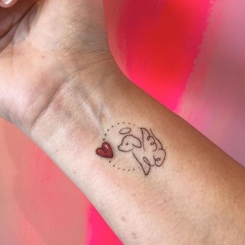 tatuagem homenagem cachorro morreu