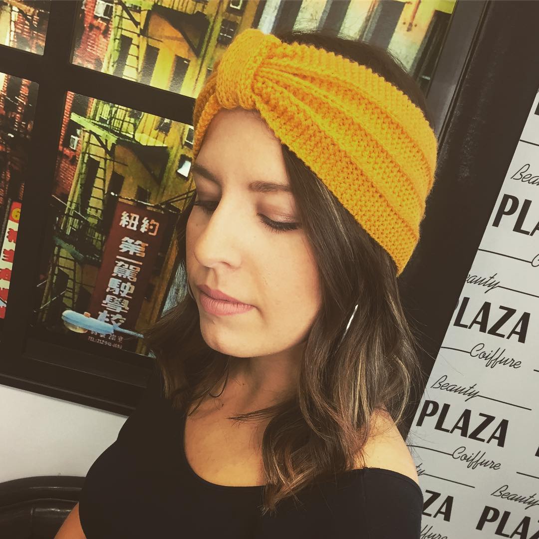 tiara de crochê turbante