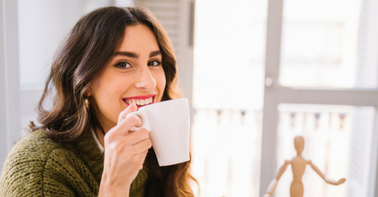 chás para menstruação descer