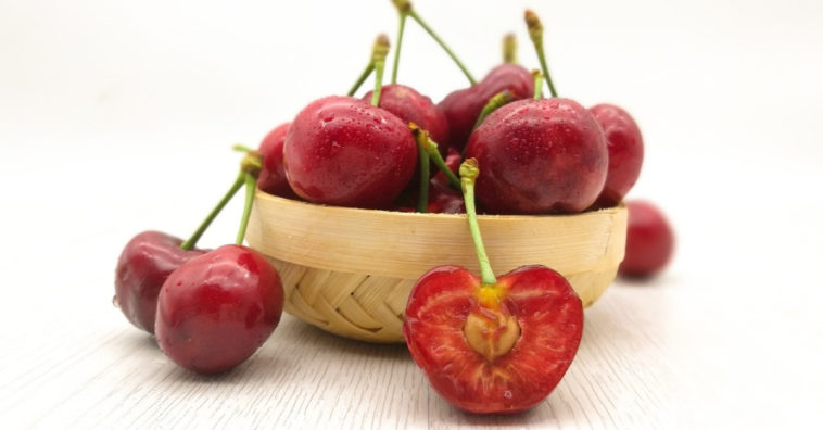 chá de cereja