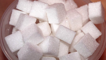 torrões de açúcar