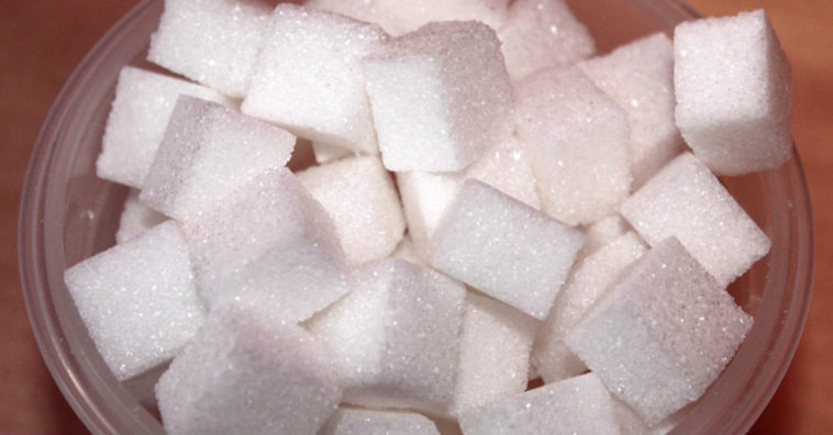 torrões de açúcar