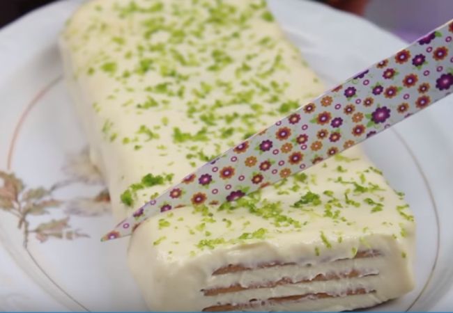 torta de limão com bolacha creme de limão