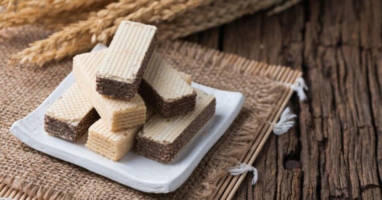 torta com wafer como fazer