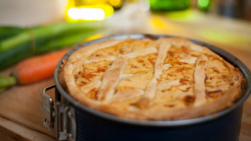 torta de frango com catupiry